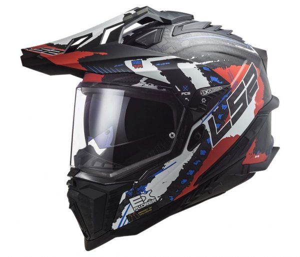 LS2 Helmets C Explorer Extend Matt Red-06 - MX701