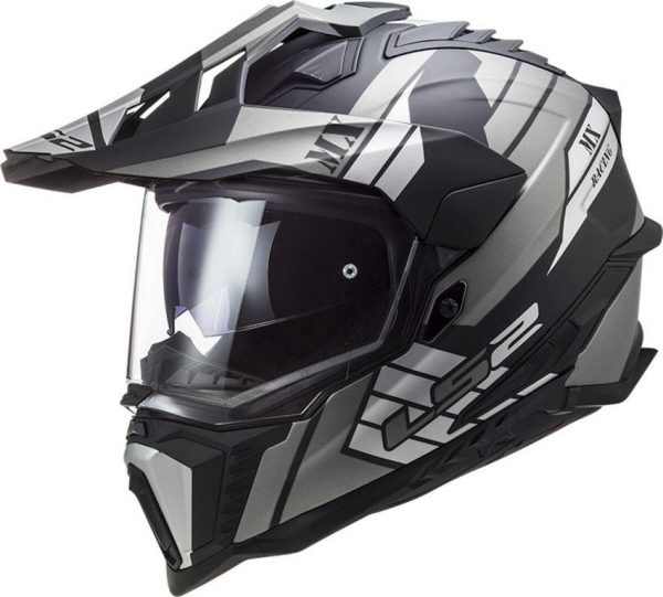 LS2 Helmets Explorer Atlantis Matt Titanium-06 - MX70