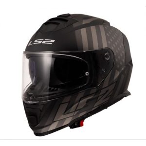 LS2 Helmets Storm Ii Flag Gloss Black Grey-06 - Ff800
