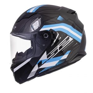 LS2 Helmets Stream Evo Reflex Black Blue - Ff320