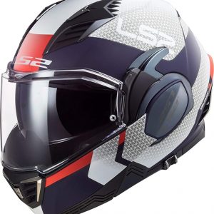 LS2 Helmets Valiant Ii Citius Gloss White Blue - FF900