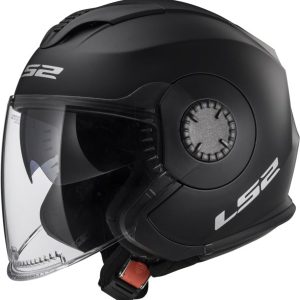 LS2 OF570 Verso Single Mono Matt Black Helmet