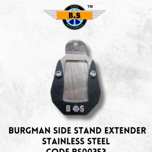 Suzuki Burgman Side Stand Extender (Stainless Steel Rustfree Product)