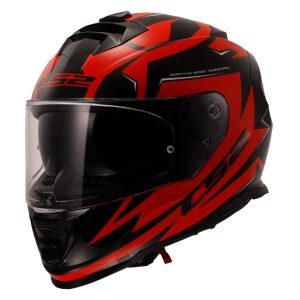 LS2 FF800 Storm Ii Atomik Black Red Helmet