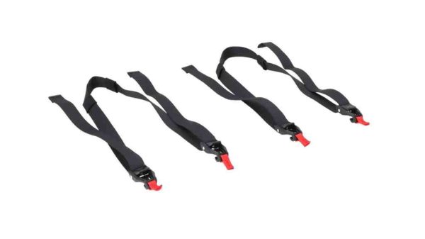 SW-Motech Replacement Strap Set for PRO Tail Bag – Hooks on both sides