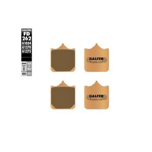 Sintered Brake Pads - Galfer FD262G1370