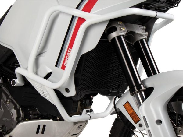 Protection Tank Guard Ducati Desert X White – Hepco Becker - 5027638 00 03