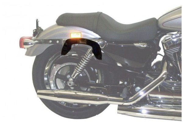 Side cases Carrier C-Bow Harley-Davison Fat Boy - Hepco Becker - 630717 00 02