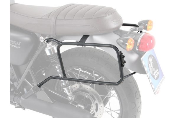 Side cases Carrier Permanently Fixed Triumph Bonneville T100 Chrome – Hepco Becker - 6537559 00 02