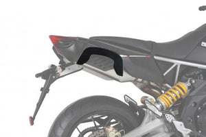 Side cases Carrier Quick Release Lock It Aprilia Tuono V4 R - Hepco Becker - 6307501