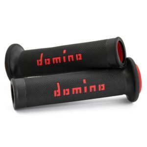 Domino Handlebar Grips Black/Red - A01041C4240B7-0