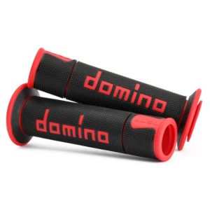 Domino Handlebar Grips Black/Red - A45041C4240B7-0