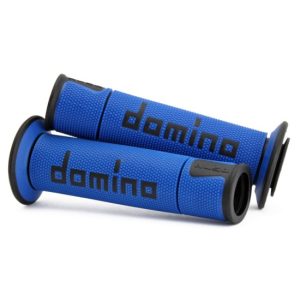 Domino Handlebar Grips Blue/Black - A45041C4048B7-0