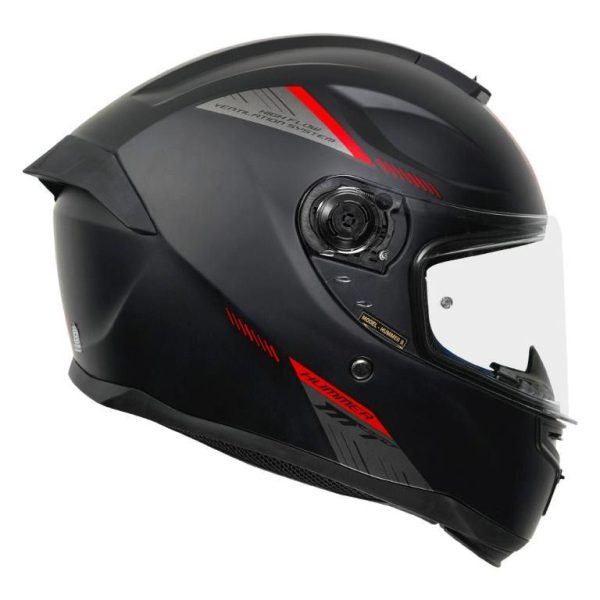 MT Hummer B Solid Helmet - Matt Black