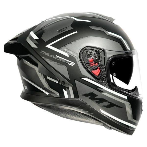 MT Thunder3 Pro Blaze Helmet - Matt Black