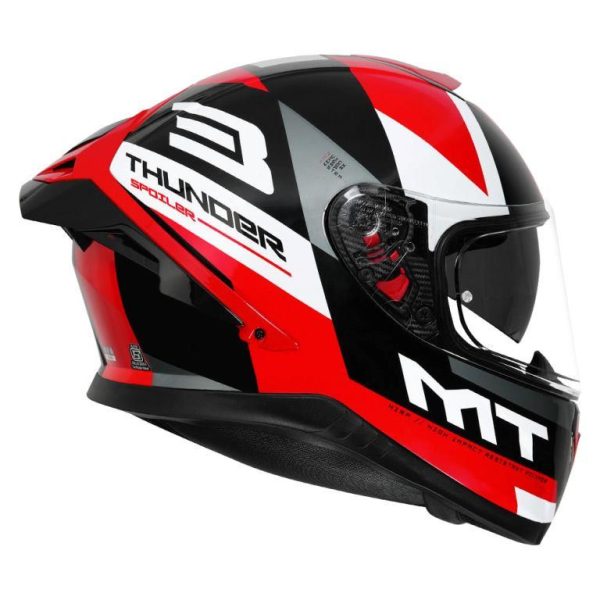 MT Thunder3 Pro Calipso Helmet - Red