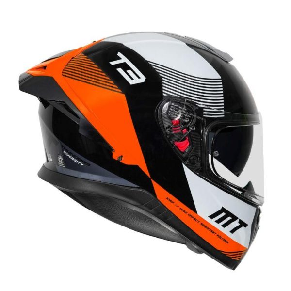 MT Thunder3 Pro Diversity Helmet – Orange