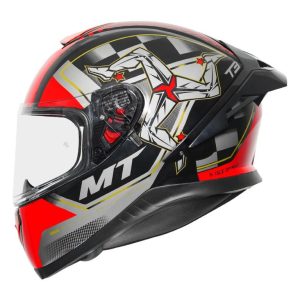 MT Thunder3 Pro Isle of Man Helmet (Gloss) - Red