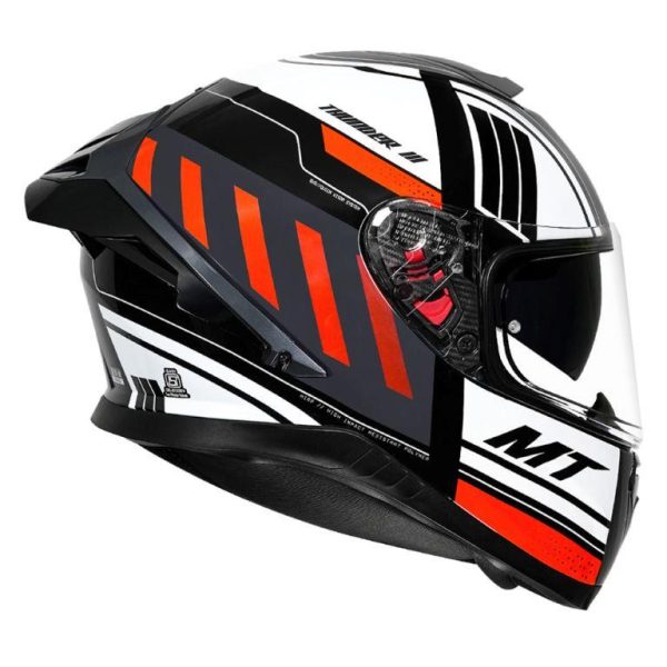 MT Thunder3 Pro Open Helmet - Orange