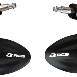 RCB S5 Alloy Side Mirror BAR-END Black - 01MR003B