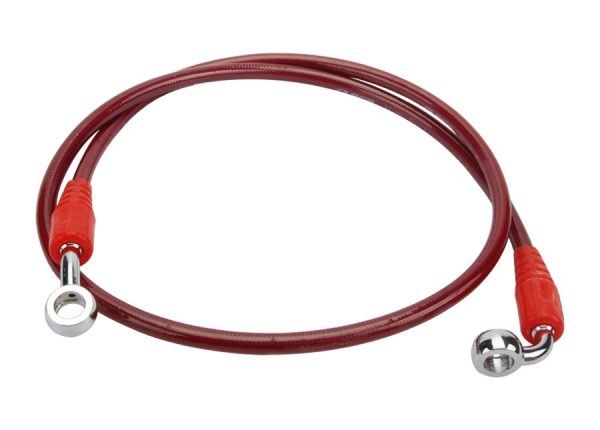 RCB Teflon Brake Hose 950mm Red - 01BH004R