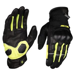 Scala Viper Glove Black Neon