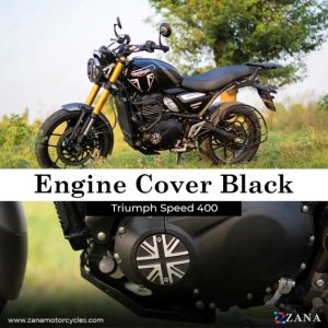 ZANA Engine Cover Black For Triumph Speed 400 - ZI-8366