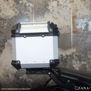 ZANA Universal Top Box Aluminium (45Ltr) L-Flat Sliver - ZI-TB-011