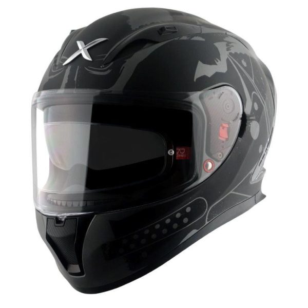 Axor Street DC Batman Helmet - Dull Anthracite Black