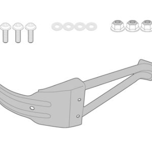 GIVI Specific Kit To Install The Spray Guard RM01 / RM02 Kawasaki Versys 650 - RM4114KIT