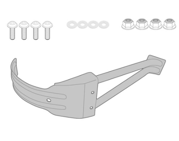 GIVI Specific Kit To Install The Spray Guard RM01 / RM02 Kawasaki Versys 650 - RM4114KIT