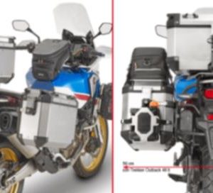 GIVI Specific Pannier Holder Monokey Side Cases Honda CRF1000L Africa Twin - PL1161CAM