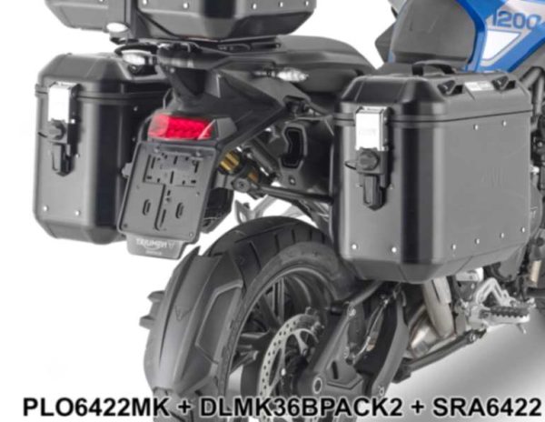 GIVI Specific Pannier Holder for Monokey Cases for Triumph Tiger 1200 GT - PLO6422MK