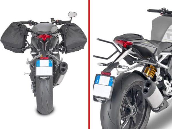 GIVI Specific Rapid Release Holder Remove-x For Soft Side Bags Triumph Speed Triple 1200 RS (2021 - 2024) - TR6420