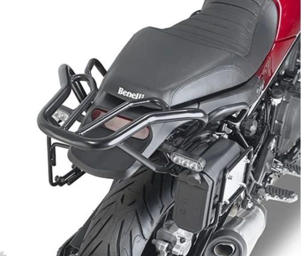 GIVI Specific Rear Rack Black For Monolock® Or Monokey® Top Cases For Benelli Leoncino 500 - SR8704