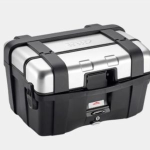 Givi Monokey Trekker 46L Silver Top/Side Case Pair - TRK46PACK2