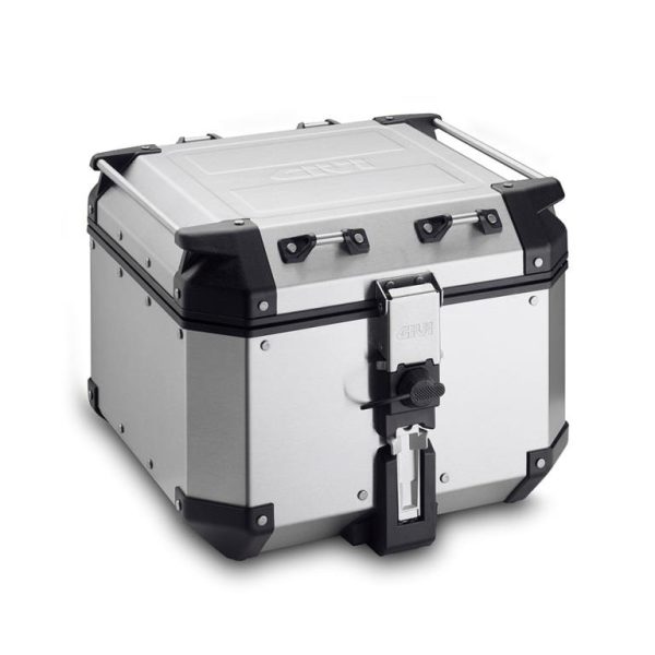 Givi Monokey Trekker Outback 42L Silver Top Case - OBKN42A