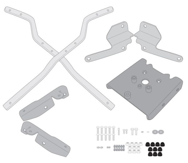 Givi Monokey or Monolock top case Rear Rack for Triumph Tiger Sport 660 - 6421FZ