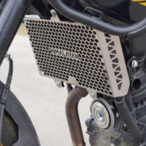 HIVE Premium Stainless Steel Radiator Guard for Himalayan 450 - Carbon Racing