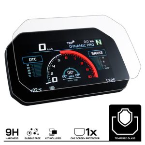 Speedo Angels BMW Connectivity Tempered Glass Dashboard Screen Protector 1 x Anti-Glare - SABM1TGAG