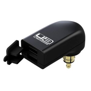 Ultimateaddons Dual USB Din Hella Adapter Charger - UA-HELLA-48A