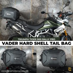 ZANA Vader Hard Shell Tail Bag (65 litre) with Free 2 Waterproof Storage Bag and 1 Bungee Cord - ZI-BG-001