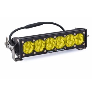 Aux LED Bar OnX6 + Wide Cornering – Amber – 254mm (10 Inch) – 451014 – Baja Designs