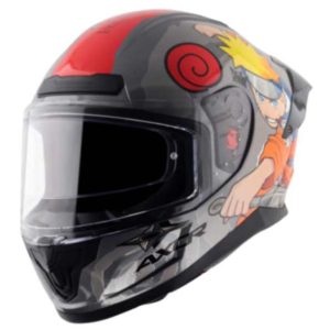 Axor Saber Naruto Helmet - Black Orange