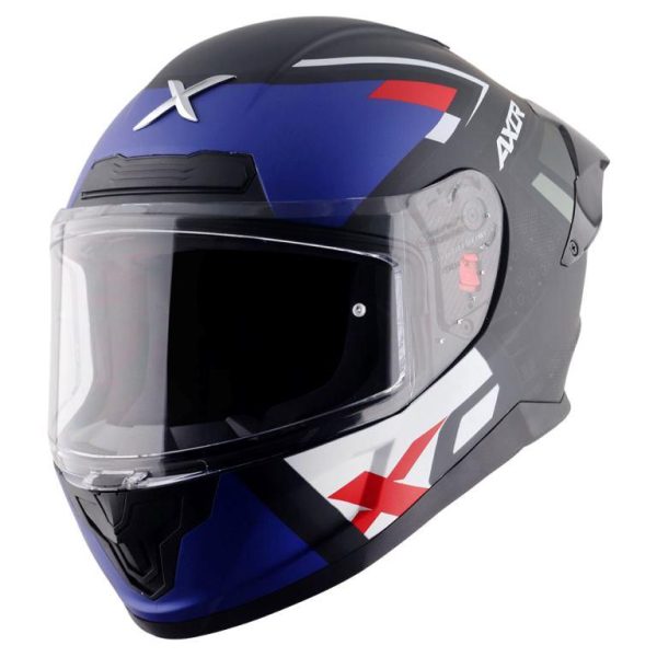 Axor Saber X-Sport Helmet - Dull Black Blue