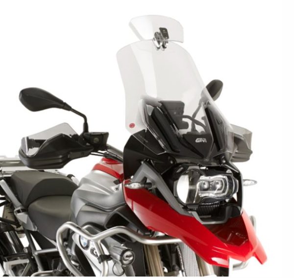 GIVI Universal Smoked Spoiler That Can Be Mounted To Fairings / Windscreens - S180T