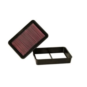 K&N High-Flow Original Lifetime Engine Car Air Filter - Mitsubishi Outlander V6-3.0L F/I - 33-2392