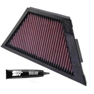 K&N High-flow Original Lifetime Engine Air Filter - Kawasaki 1400GTR/ ZG1400 Concours- KA-1406