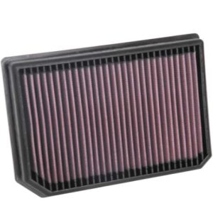 K&N High-flow Original Lifetime Engine Car Air Filter - Mercedes Benz A250 L4-2.0L F/I - 33-3133