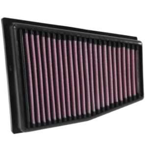 K&N High-flow Original Lifetime Engine Car Air Filters - Audi RS5 V8-4.2L F/I (LEFT)- 33-3031